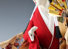 Beautiful Japanese Rare Heian Scroll Kimono GEISHA Doll -Traditional Kimono-