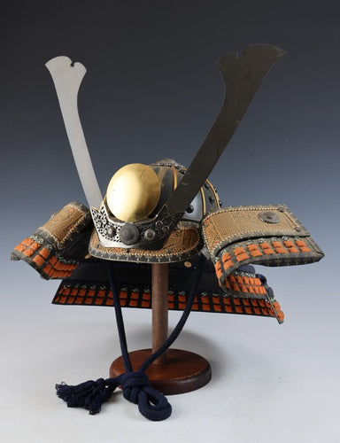 Japanese Vintage Samurai Wearable Kabuto Helmet -Marutake Kohnin Product-