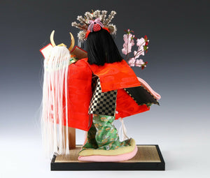 Japanese Geisha Yaegaki Doll / Traditional Percussion Princess Style