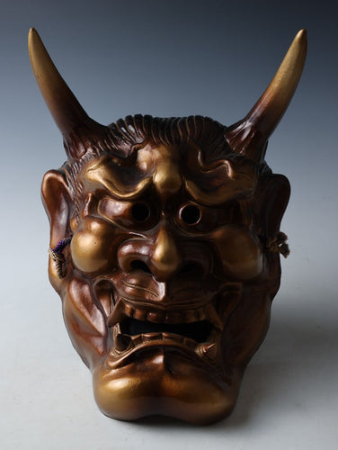 Japanese Porcelain Noh Mask Hannya -Jealousy woman- 般若 Large Type