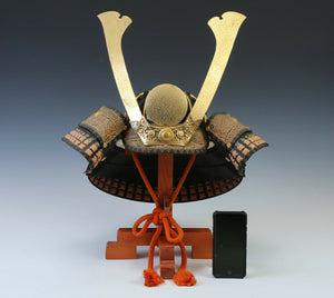 Japanese Wearable Samurai Helmet -Nice Vintage Condition Product-