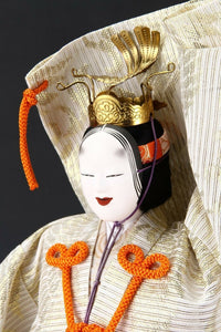 Beautiful Japanese Small Noh Dancer Doll -Hagoromo- Nijyo Product