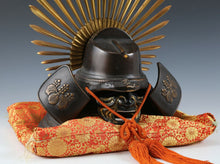 Japanese Vintage Samurai Helmet -Hideyoshi Kabuto with a mask-  Age of Samurai