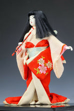 Old Vintage Japanese Traditional Ichimatsu Style Doll -The Traditional Flute-