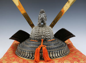 Massive! Japanese Great Samurai Helmet -Genji Yoshitsune Tsushima Kabuto- 10Kg