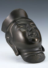 Beautiful Japanese Buddhism Miroku Bronze Mask -Bosatsu-