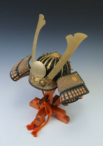 Japanese Wearable Samurai Helmet -Nice Vintage Condition Product-