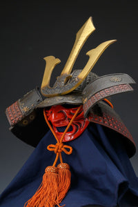 Japanese Samurai Helmet -Kusunoki Masashige Kabuto- middle size Tsuhima