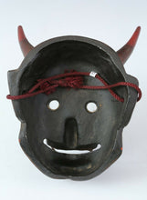 Japanese Beautiful Old Vintage Noh Mask -Han nya- Paper Clay