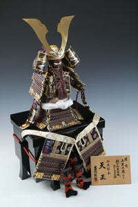 Japanese Beautiful Vintage Samurai Figure Doll Kamakura Pure Bronze Using Style