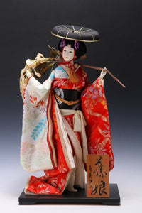 Antique Japanese GEISHA Doll -Fuji girl- Sumire Product