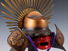 Japanese Vintage Samurai Helmet -Hideyoshi Kabuto with a mask-  Age of Samurai