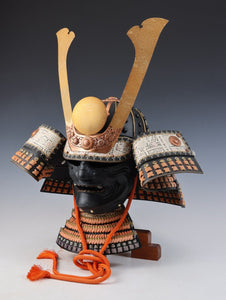 Japanese Samurai Wearable Kabuto Helmet with a Mask -Marutake Kohnin Product-