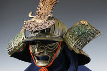 Samurai Beautiful Vintage Helmet -Izuna Gongen Kabuto with a Mask- Super Rare