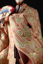 Beautiful Japanese Hakata Clay Ceramic Doll -Hagoromo- made by Kitaoka Hideo