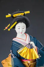 Japanese Beautiful Geisha Doll -Classic Fan Style- 扇 58cm