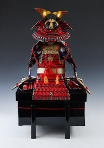 Japanese Beautiful Vintage Samurai Figure Doll -Kamakura Style- Tsushima