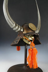 Japanese Vintage Samurai Helmet -Kuroda Nagakasa- Rare!