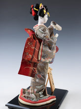 Beautiful Craft Maker Japanese Traditional Fan GEISHA Doll