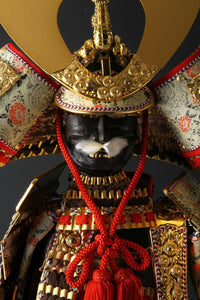 Japanese beautiful Samurai Figure Doll -Kamakura Style- Tsushima