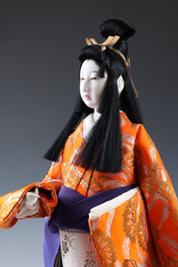 Beautiful Japanese Nice Vintage Geisha Doll -The Happiness- 55cm