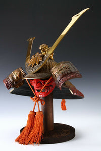 Japanese Samurai Helmet -Leo Deco Yoshitsune Kabuto- middle size