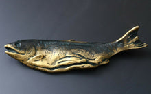 Salmon Bronze Paper Weight -Kitamura Seibo Product- Great 鮭