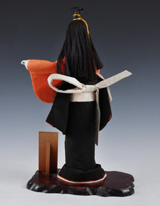 Japanese Beautiful Old Vintage Geisha Doll -Sakurayama Product-