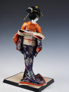 Japanese Showa Vintage Geisha Doll -Sakurayama Product-