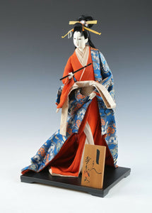 Beautiful Japanese GEISHA Doll -Traditional Fan- Sukiyo Doll Product