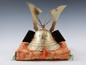 Modern Japanese Samurai Helmet -Butterfly Free Deco Tushima Kabuto- small size