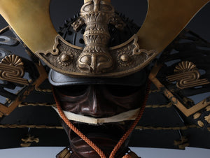 HTF! Old Vintage Japanese Samurai Helmet -Kusunoki Masashige Kabuto-