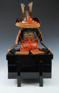 Japanese Beautiful Vintage Samurai Figure Doll -Early Showa Classical Style-