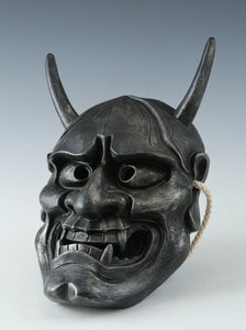 Japanese Noh Mask -Han nya- Ceramic Nice Product Tsushima