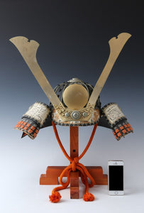 Japanese Vintage Samurai Wearable Kabuto Helmet -Marutake Kohnin Product-